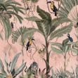 Exotic Jungle - Pink, Photowall