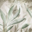 Painted Leaves - Brown, Photowall
