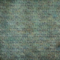 Fototapet Green Brick Wall, Personalizat, Photowall