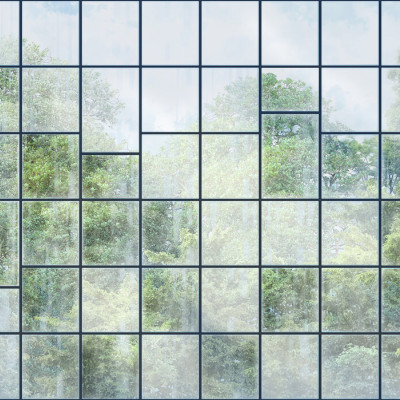 Windows View, Black III, Photowall