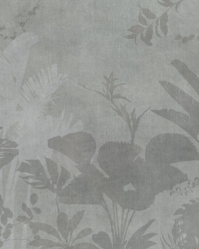 Tapet Pantanal Night, Ash, cu design minimalist inspirat din natura luxuriantă, perfect pentru o ambianță relaxantă și elegantă.