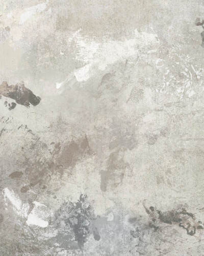 Fototapet cu efect de patina abstracta intr-un living modern
