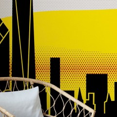 Fototapet Yellow Skies over Paradise, Personalizat, Photowall