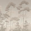Scandinavian Woodland - Sepia, Photowall