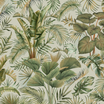 Fototapet cu design savana Manaus, verde