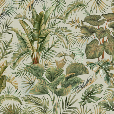 Fototapet cu design savana Manaus, verde