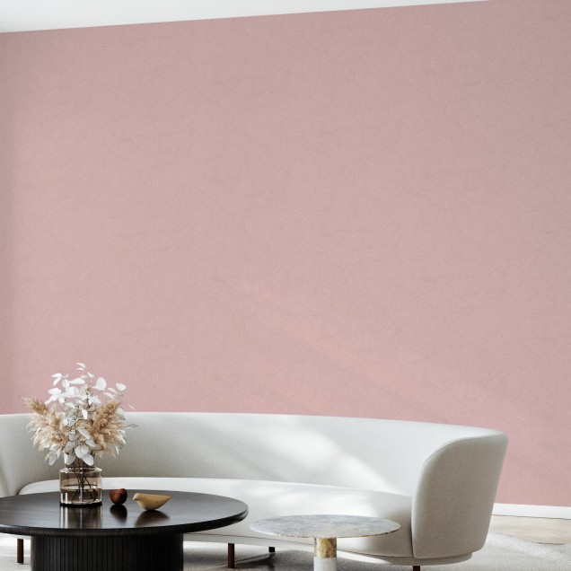 Tapet dormitor Rose, Lenient Pink, cu un design delicat si modern.
