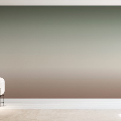 Wallpaper Miami, Forest, Photowall cu un degrade subtil de culori de verde și maro, ideal pentru o atmosferă relaxantă și elegantă