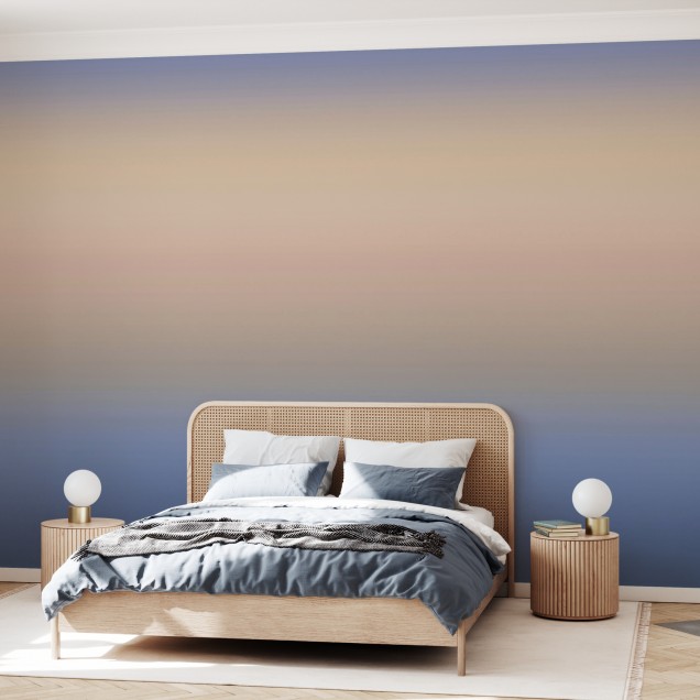 Tapet Miami, Horizon cu un design minimalist in nuante pastelate