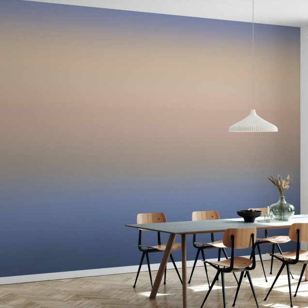 Tapet Miami, Horizon cu un design minimalist in nuante pastelate