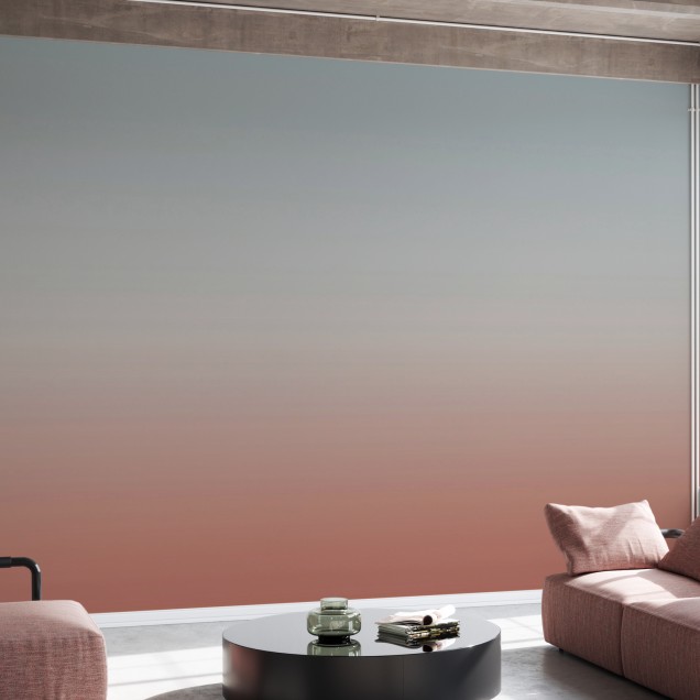 Wallpaper modern cu nuante delicate de roz si gri, perfect pentru a crea o atmosfera relaxanta si primitoare.