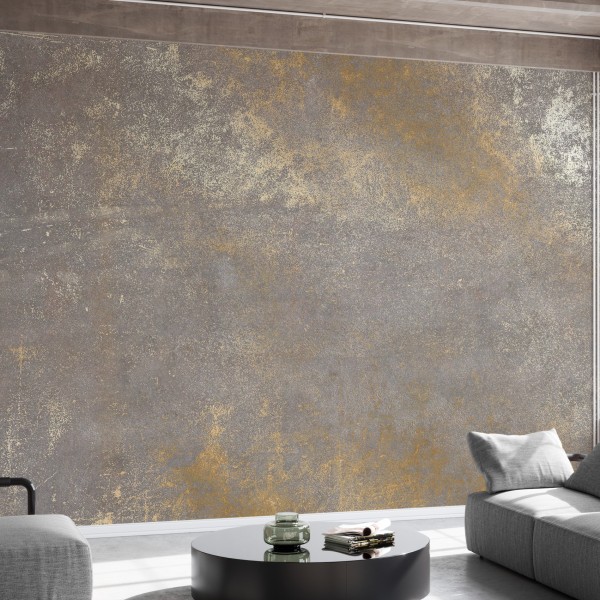 Gold on Concrete Wall, Photowall