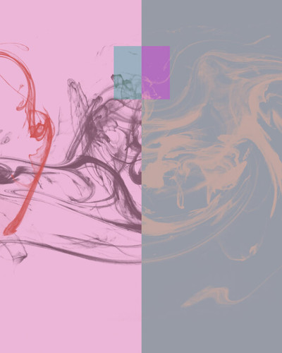 Tapet abstract modern cu linii curbe și culori vibrante