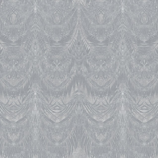 Wallpaper abstract cu design modern Plumage II, gri deschis