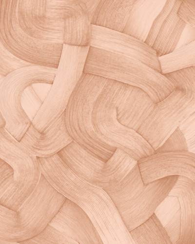 Wallpaper abstract cu nuanțe de piersică
