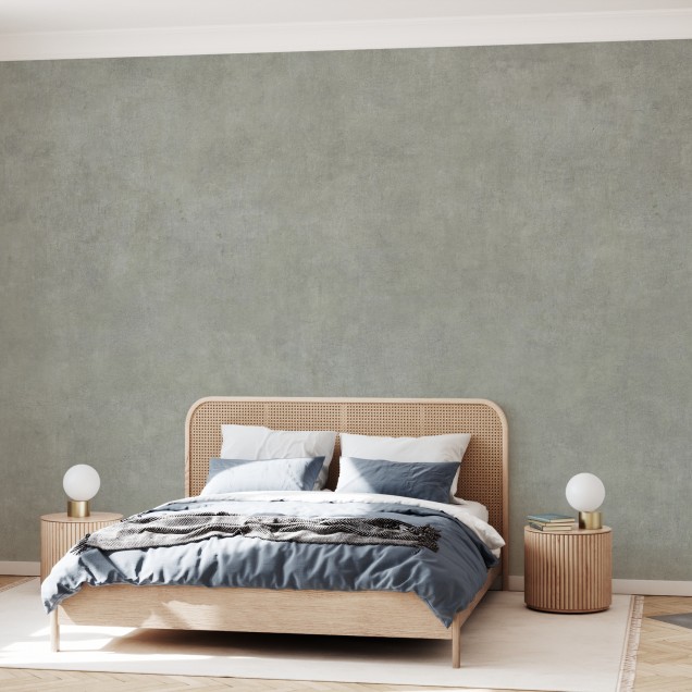 Tapet cu textură de piatră veche în nuanțe de gri, perfect pentru decorarea unui living modern