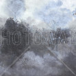 Romantic Landscape - Blue, Photowall