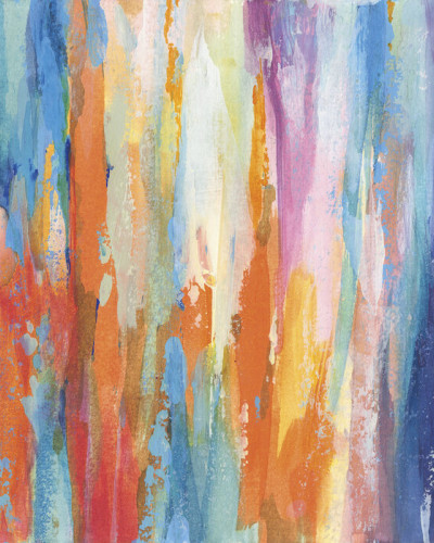 Tapet abstract cu culori vibrante, design modern