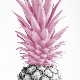 Fototapet Pineapple Pink III, Personalizat, Photowall