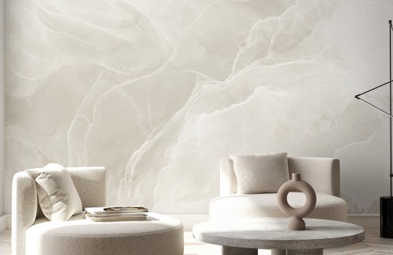 Fototapet Marble Breeze, Ivory, Personalizat, Photowall