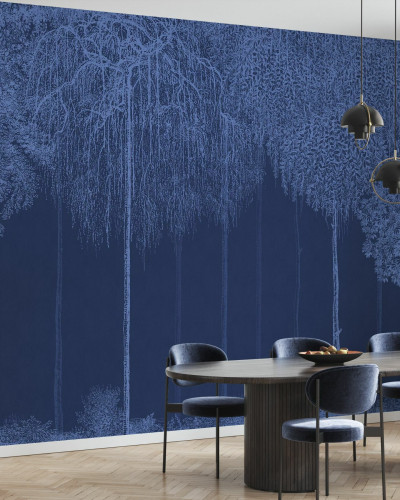 Trees Cascade, Lazuli, wallpaper
