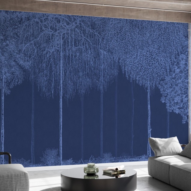 Trees Cascade, Lazuli, wallpaper