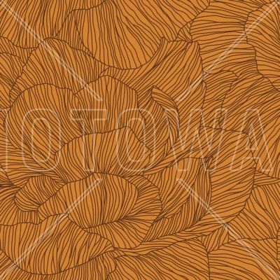 Tapet floral abstract, cu petale delicate în nuanțe de portocaliu puternic, ideal pentru a adăuga o notă de eleganță și rafinament spațiului dumneavoastră.