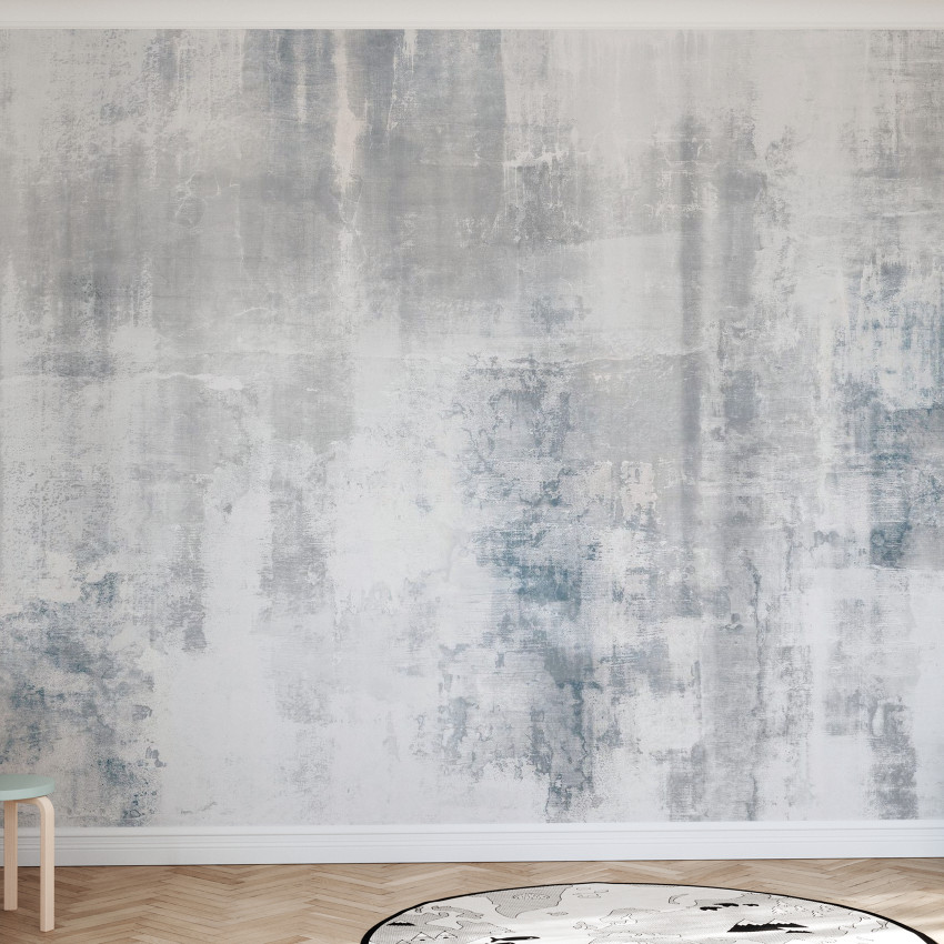 Tapet Grunge Wall, Grey
