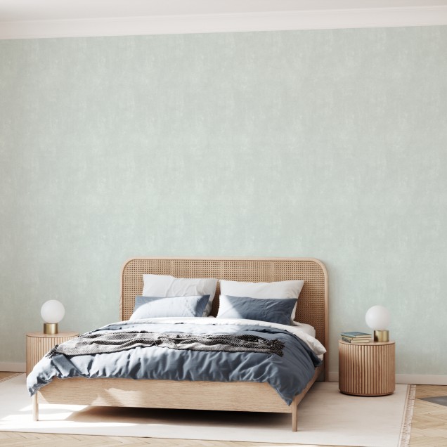 Tapet Ease, Mint, cu aspect simplu și elegant, perfect pentru a crea un spațiu relaxant.