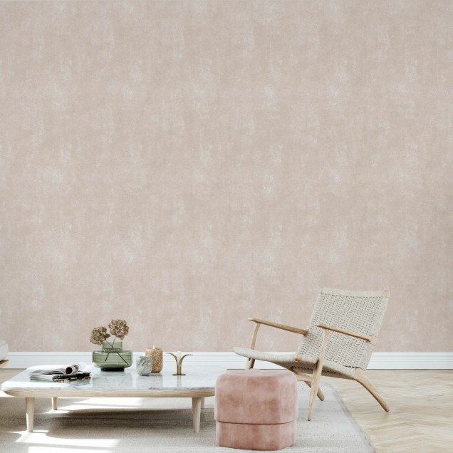 Wallpaper Ease, Sand, cu aspect de beton, in nuanțe de nisip
