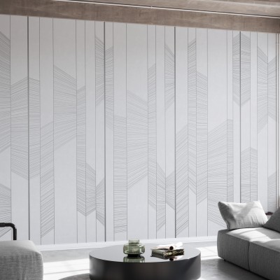 Imaginea prezintă un wallpaper cu design minimalist cu linii subtile și grafice, perfect pentru a adăuga eleganță oricărei încăperi.