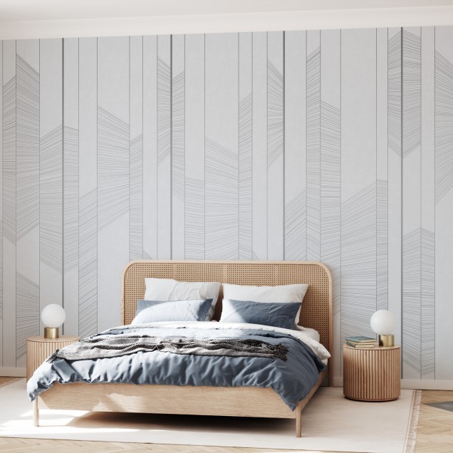 Imaginea prezintă un wallpaper cu design minimalist cu linii subtile și grafice, perfect pentru a adăuga eleganță oricărei încăperi.