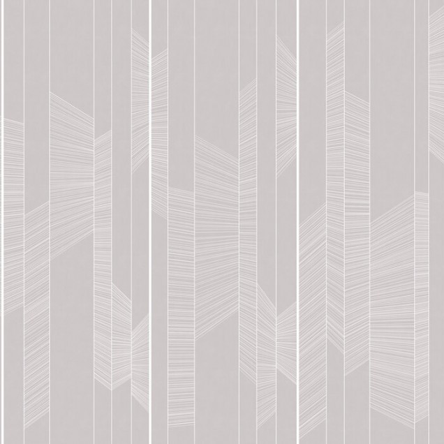 Wallpaper cu linii subtile în nuanțe de gri, perfect pentru un living modern
