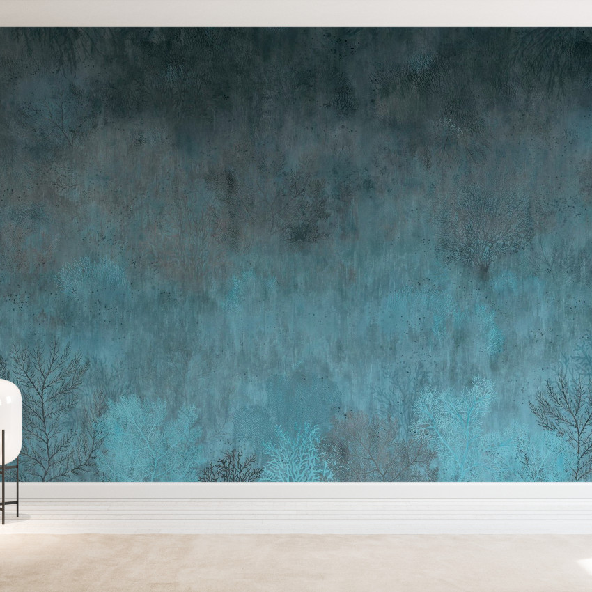 Coral Concrete, Peach,  în culoarea piersicii, cu accente albe, în design modern.