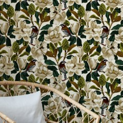 Fototapet Magnolia, Snow, personalizat, Photowall
