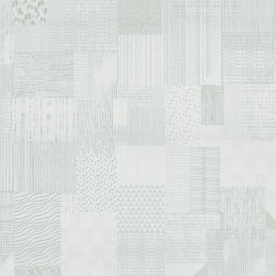 Tapet geometric abstract verde deschis, Inspiration Notebook, Green