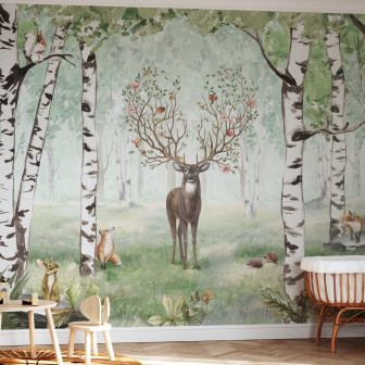 Street Amazing Antlers, Summer wallpaper