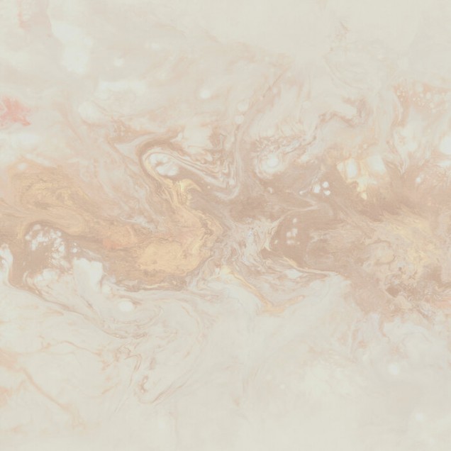 Wallpaper cu design abstract, nuanțe de piersică și crem, perfect pentru dormitor