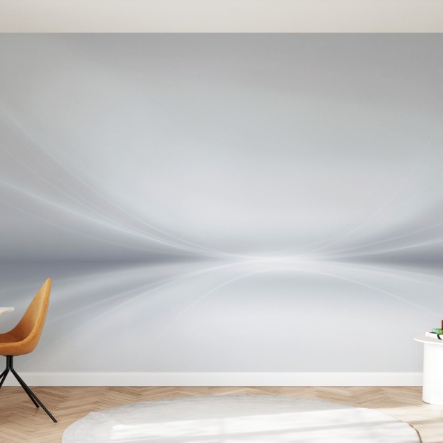 Tapet modern abstract gri, perfect pentru a adăuga un strop de eleganță oricărei camere.