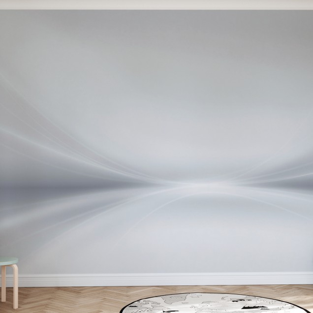 Tapet modern abstract gri, perfect pentru a adăuga un strop de eleganță oricărei camere.