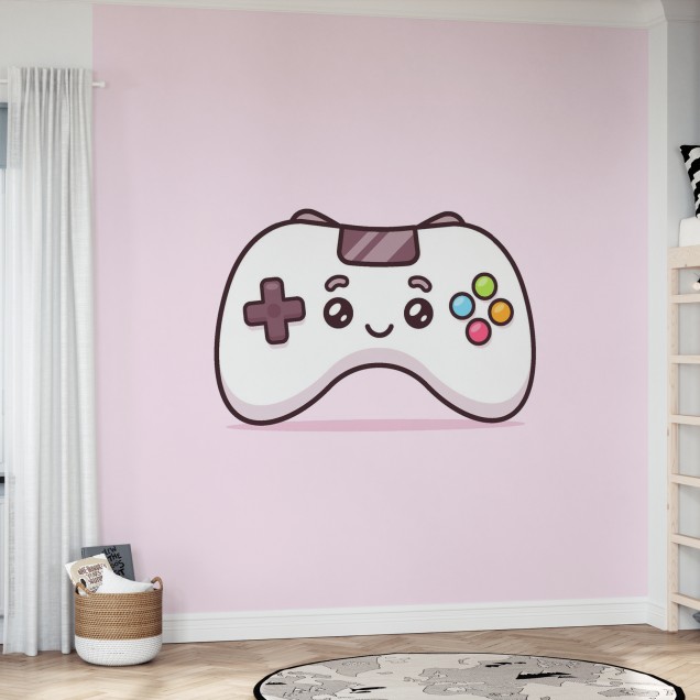 Wallpaper cu un joystick kawaii simpatic