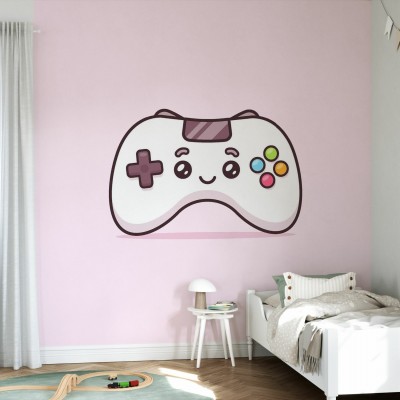 Wallpaper cu un joystick kawaii simpatic