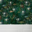Tapet Water Lilies - design floral elegant Tapet cu flori de nufăr Water Lilies - design floral elegant, perfect pentru living, dormitor, hol sau birou