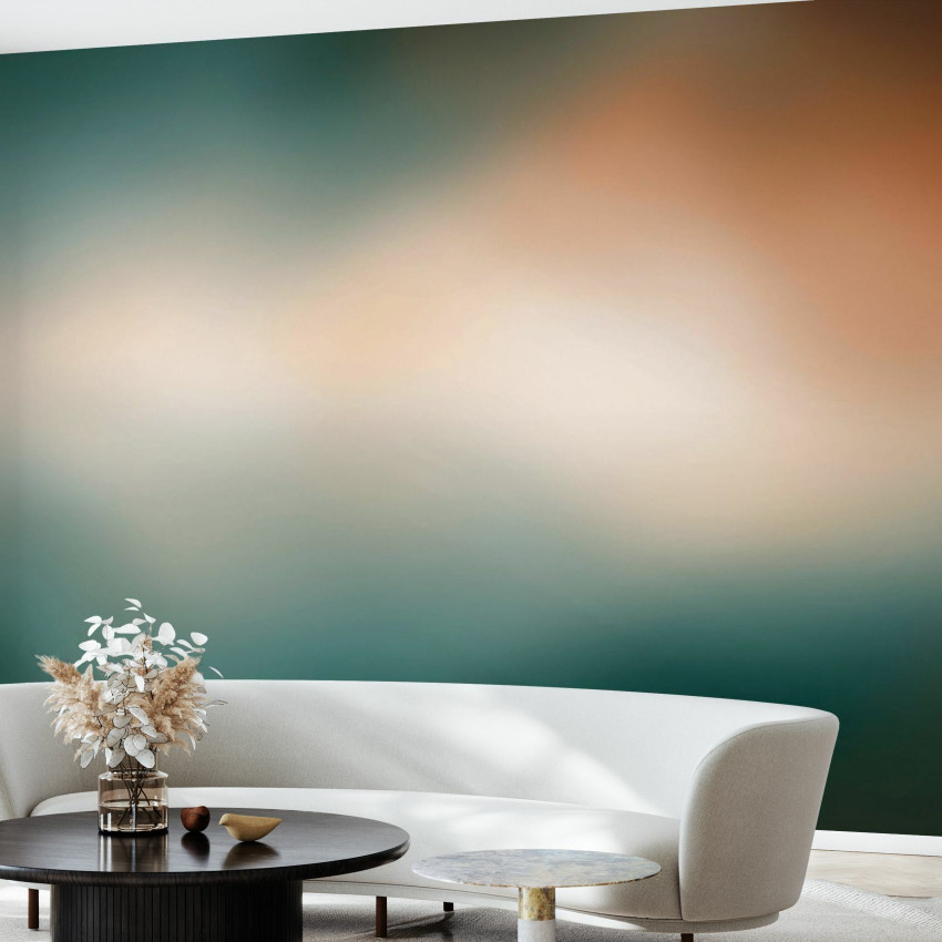 Wallpaper cu apus de soare auriu, Aura, Golden Sunset, Photowall