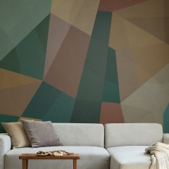 Fototapet Geometric, Wood, personalizat, Photowall