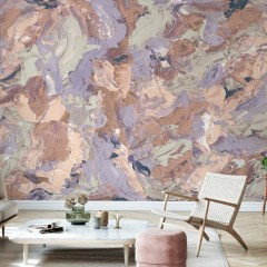 Fototapet Paint I, Lavender, personalizat, Photowall