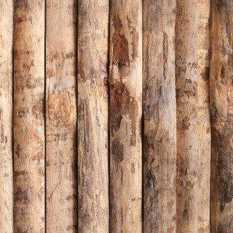 Fototapet cu aspect de lemn natural într-un living modern