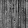 Wooden Plank Wall - Black, Photowall