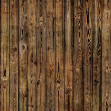 Wooden Plank Wall - Burned, Photowall