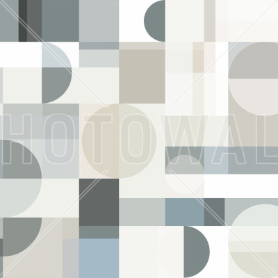 Tapet geometric modern in culori neutre, cu forme simple si elegante